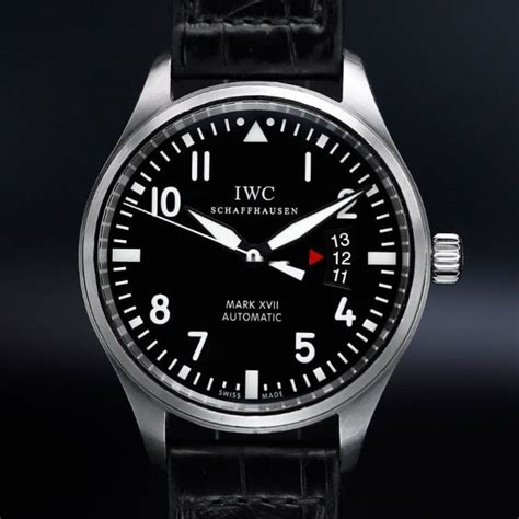 IWC Schaffhausen Mark XVII Fliegeruhr Automatik Edelstahl